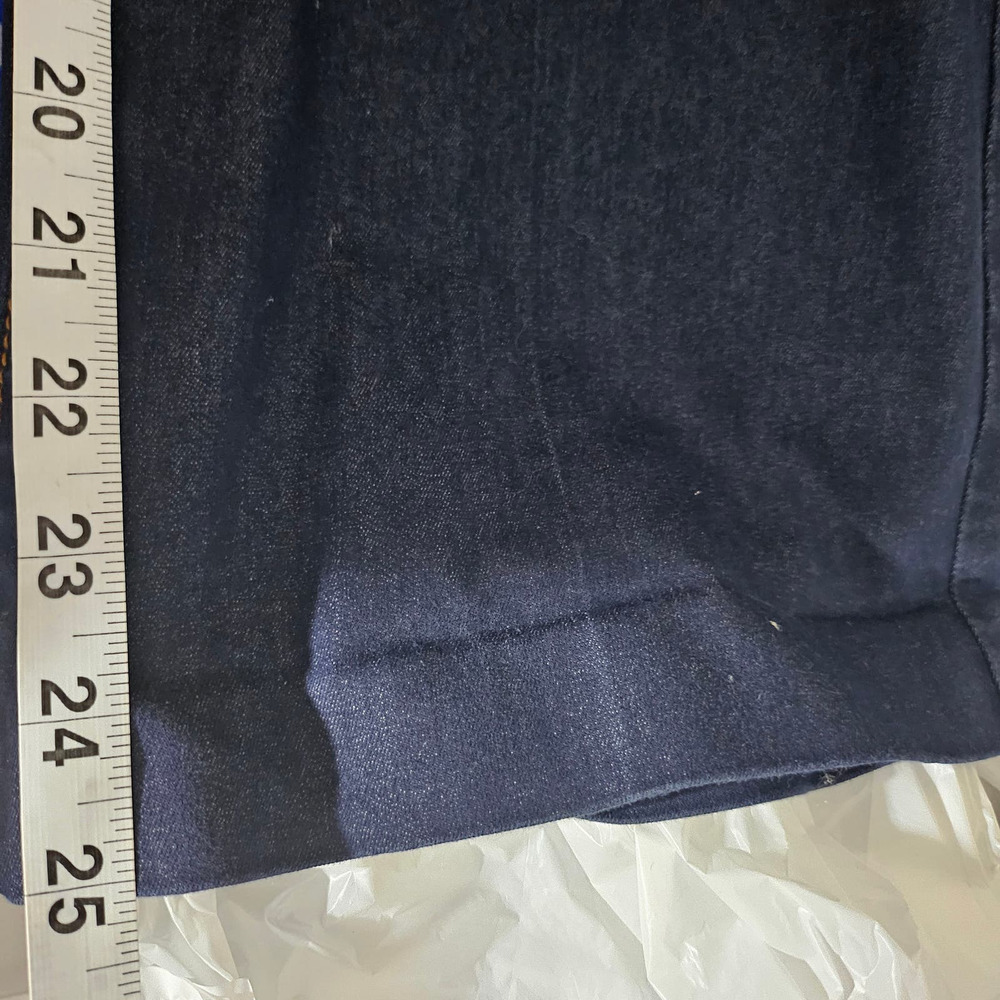 CHICOS Denim The Platinum Trouser Wide Leg Jeans sz 1 short - Picture 7 of 8